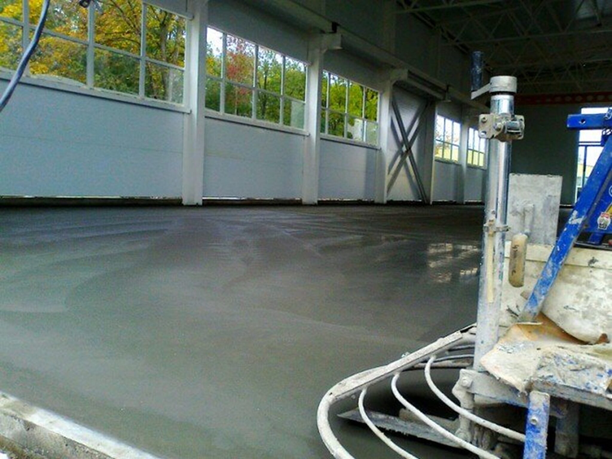 Упрочненные бетонные полы